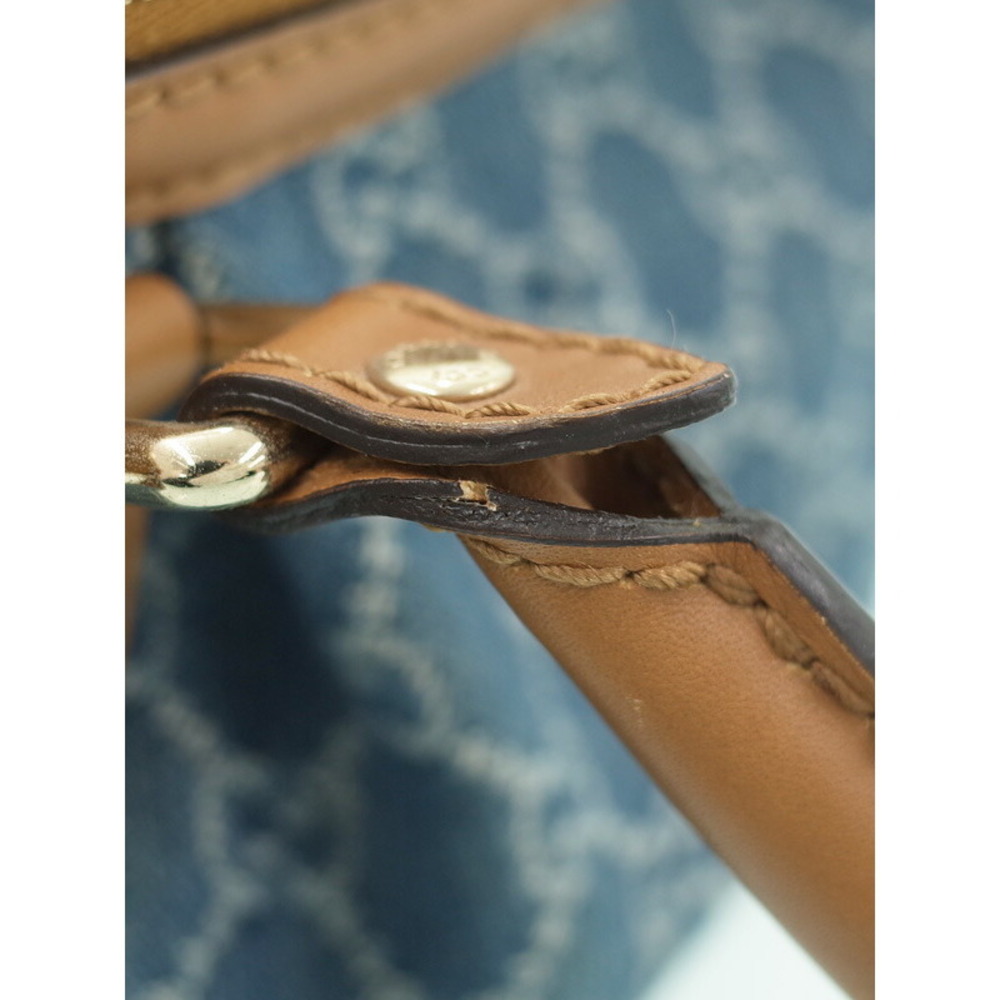 Gucci GG Denim Sukey Handbag - Picture 8 of 9
